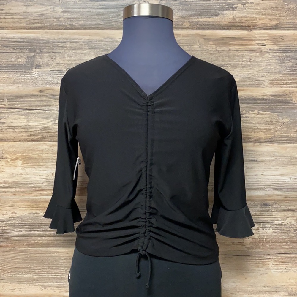 Size Appeal Sexy Gathers Top NWT - Picture 1 of 3